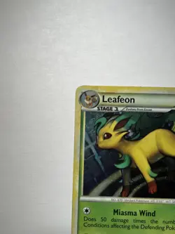 LEAFEON 13/95 Call of Legends HOLO RARE Pokemon TCG Card MP - Image 2