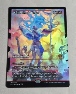 Magic: The Gathering - Lorwyn Eclipsed - Collective Inferno Foil Showcase NM - Image 1