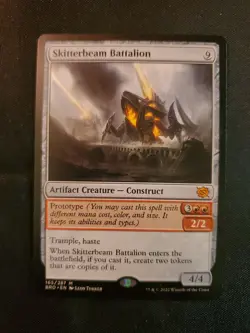 Skitterbeam Battalion NM The Brothers War Regular MTG Mythic Magic The Gathering - Image 1