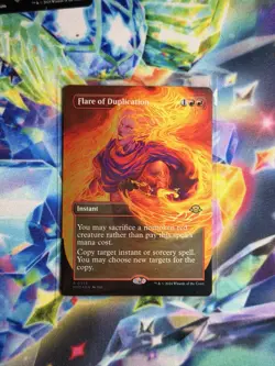 Flare of Duplication (Borderless) Modern Horizons 3 Foil - Image 1