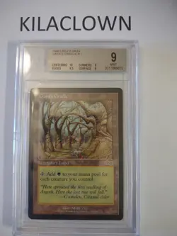 Gaea's Cradle Urza's Saga MTG BGS 9 subs 10-9-9-8.5. - Image 1