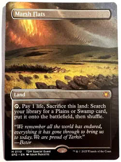 Marsh Flats (Borderless) Normal M Special Guests 110 NM - Image 1