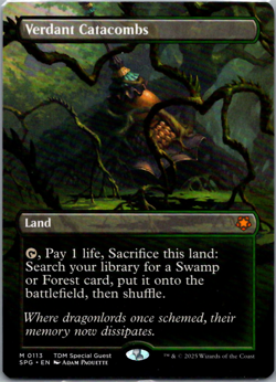 Verdant Catacombs (Borderless) from Special Guests, #113 in NM condition - Image 1