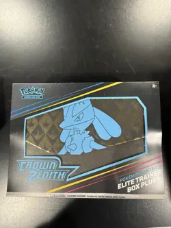 Pokemon Center Exclusive Crown Zenith ETB Elite Trainer Box Plus Factory Sealed - Image 1
