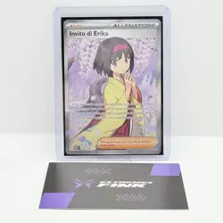 CARTA POKEMON INVITO DI ERIKA 196/165 - MEW 151 - ITA - NEAR MINT - Image 1