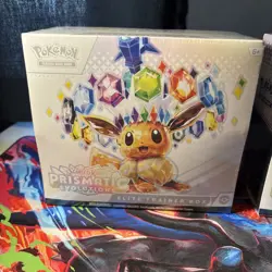Pokemon Prismatic Evolutions ETB Elite Trainer Box Factory Sealed Lot of 2 - Image 2