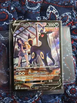 Pokemon TCG Umbreon V TG22/TG30 Ultra Rare Art Brilliant Stars NEAR MINT! - Image 1