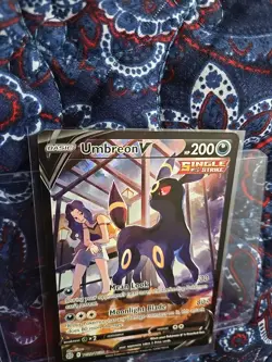 Pokemon TCG Umbreon V TG22/TG30 Ultra Rare Art Brilliant Stars NEAR MINT! - Image 4