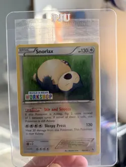 Pokemon TCG - Snorlax 80/106 - Build-A-Bear Workshop - Basic - Regular - Image 1