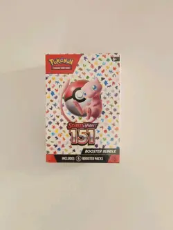 Pokemon TCG Scarlet and Violet 151 Booster Bundle (6 Packs) *SEALED* 820650853210 - Image 1