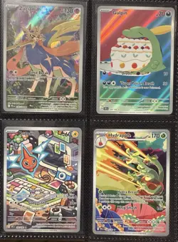 Pokemon Tcg Illustration Rare Full Art Bundle Lot Of 4 NM - Image 1