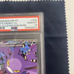 2025 POKEMON DRI SPECIAL ILLUSTRATION RARE #234 TEAM ROCKET'S CROBAT EX PSA 10 - Image 3