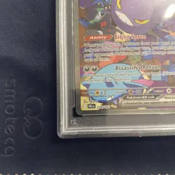 2025 POKEMON DRI SPECIAL ILLUSTRATION RARE #234 TEAM ROCKET'S CROBAT EX PSA 10 - Image 5