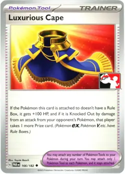 Luxurious Cape - 166/182 - Prize Pack Series - Paradox Rift - Pokemon TCG - Image 1