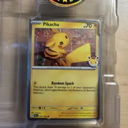 2026 Pikachu 051/162 Pokemon Day 30th Anniversary Stamped Promo TCG Plus Coin - Image 4