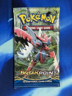 Pokemon XY 2016 Breakpoint Booster Pack Scizor Art Factory Sealed Nm M - Image 1