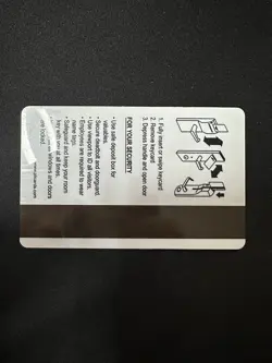 Pokemon 2005 Gen Con Indianapolis Hotel Keycard (Lugia/Ho-Oh) Rare Promo Mint - Image 4
