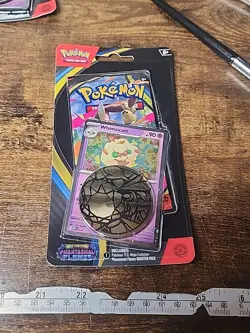 Pokemon TCG Phantasmal Flames Blister Pack Whimsicott Promo - Sealed - Image 3