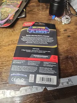 Pokemon TCG Phantasmal Flames Blister Pack Whimsicott Promo - Sealed - Image 5