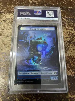 Sephiroth, One-Winged Angel Robot Warrior Emblem Final Fantasy Magic Foil PSA 10 - Image 2