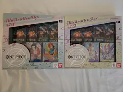 One Piece TCG: Illustration Box Volume 1 & 2 - Lot Of Two (One Of Each Vol.) - Image 1
