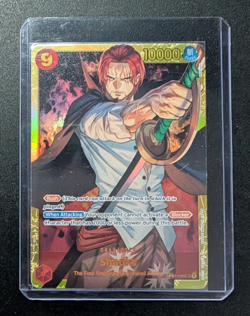 Shanks NM/M AltArt OP01-120 SEC One Piece TCG Romance Dawn English - Image 1
