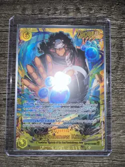 One Piece CCG Bartholomew Kuma Legacy of the Master OP12-119 - Image 1
