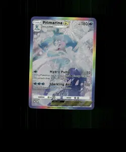FAN-ART READ DESCRIPTION BELOW HOLO Primarina Card Primarina Pokemon Card p1 - Image 1