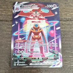 Pokemon Deoxys VMAX Crown Zenith Galarian Gallery Ultra Rare Holo Card GG45/GG70 - Image 1