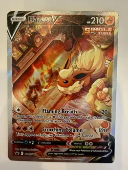 Flareon V SWSH179 Sword & Shield Promo Cards Holo NM See Video - Image 1