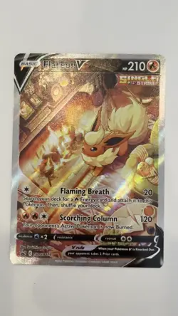 Flareon V SWSH179 Sword & Shield Promo Cards Holo NM See Video - Image 2