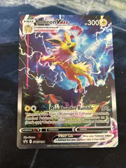 Jolteon VMAX SWSH184 SWSH: Sword & Shield Promo Cards Holo NM Unplayed 2 - Image 1