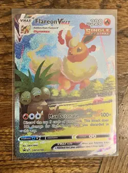 Flareon VMAX SWSH180 SWSH: Sword & Shield Promo Cards Holo - Image 1