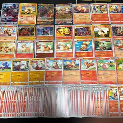 Pokemon Japanese Growlithe Arcanine Cards Lot of 100 Mixed Collection - Image 1