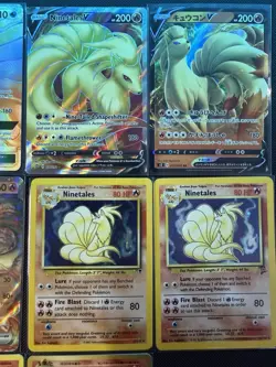 pokemon cards Ninetales 10 Card Lot Some NM And LP - Image 3