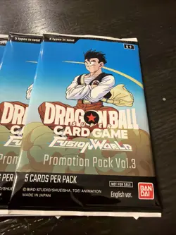 Dragon Ball Super Card Game Fusion World Promotion Pack Vol. 3 Lot Of 10 - Image 2