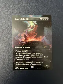Lord of the Pit - Non-Foil - Magic The Gathering Kieran Yanner Secret Lair 1857 - Image 1