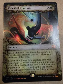 Celestial Reunion - Foil (Showcase) Lorwyn Eclipsed - Mtg - Image 1