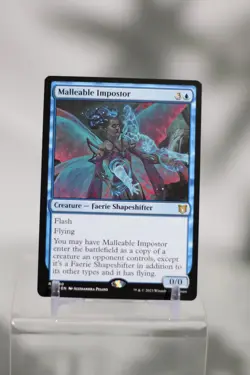 Malleable Impostor Commander: Wilds of Eldraine Regular - Image 1