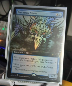 Mesmeric Sliver - FOIL - Extended Art - Secret Lair Drop - NM - Image 1
