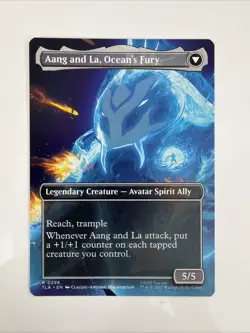 Aang, Swift Savior (0298) (Borderless) Avatar: The Last Airbender Regular NM - Image 2