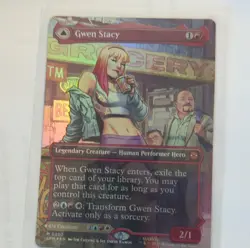 FOIL: Magic: The Gathering Gwen Stacy Ghost-Spider - Image 2