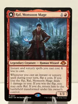 Ral, Monsoon Mage 247 M Modern Horizons 3 NM MTG - Image 1