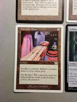 Ashnods Altar x4: Antiquities, Commander Masters, Chronicles & 6th Edition - Image 5