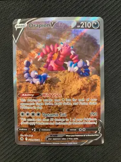 Drapion V GG49/GG70 Galarian Gallery Pokemon Card - Sw&Sh Crown Zenith set - NM - Image 1