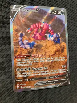Drapion V GG49/GG70 Galarian Gallery Pokemon Card - Sw&Sh Crown Zenith set - NM - Image 2