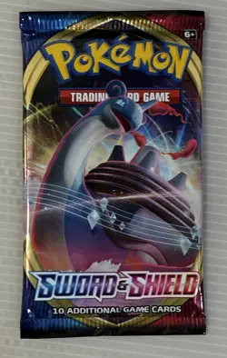 Pokemon Sword & Shield Base Set Booster Pack 820650806513 - Image 1