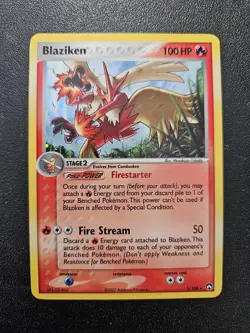 Pokemon EX Power Keepers Blaziken Holo Rare 5/108 NEAR MINT - Image 1