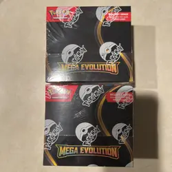 Pokemon TCG Mega Evolution Booster Box Factory Sealed 2 PACK Great Deal NEW - Image 1