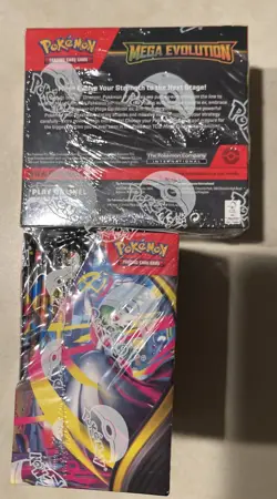 Pokemon TCG Mega Evolution Booster Box Factory Sealed 2 PACK Great Deal NEW - Image 3